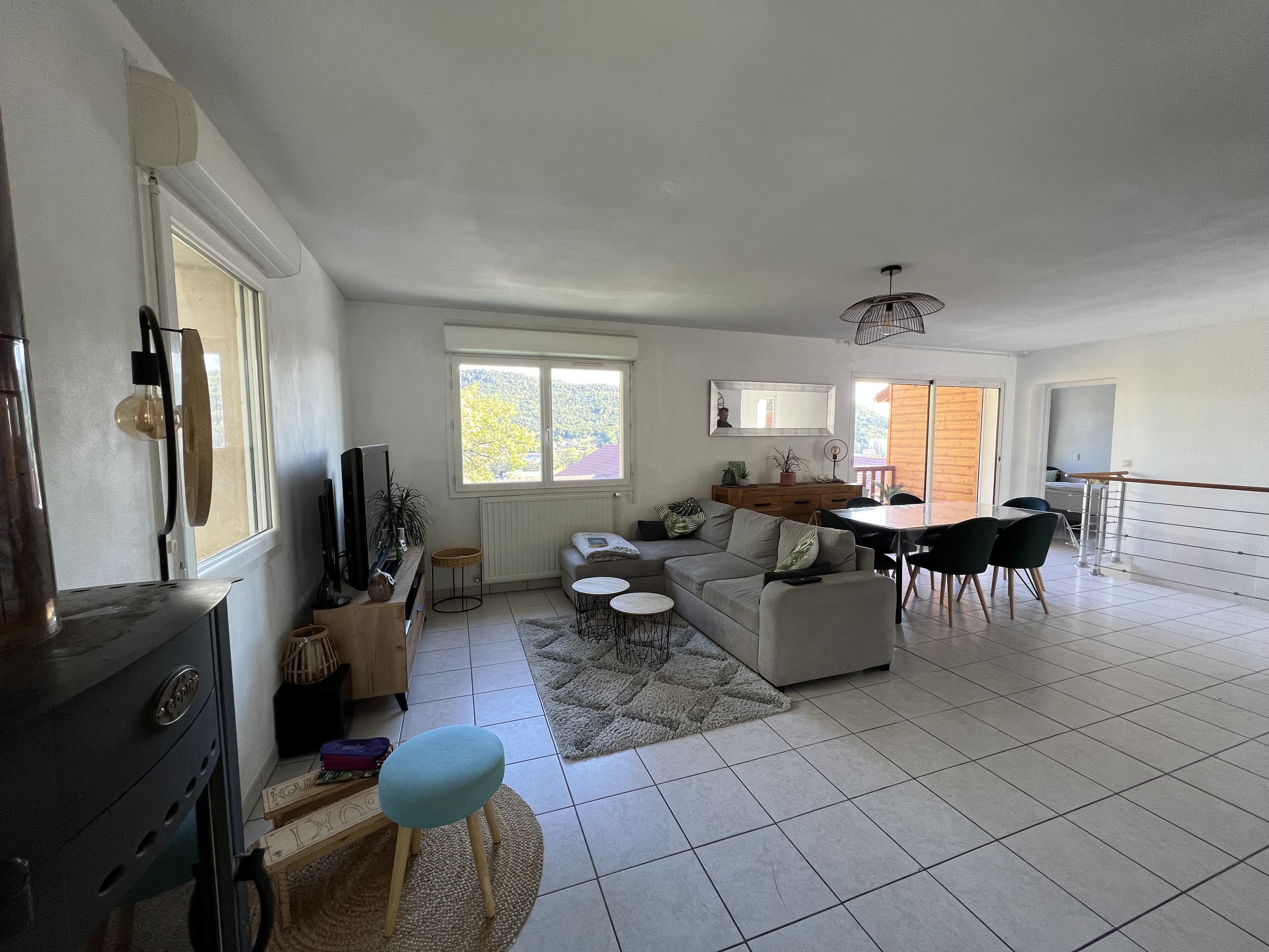 pièce à vivre ultra lumineuse