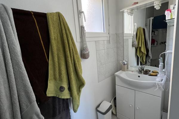 la salle d'eau privative